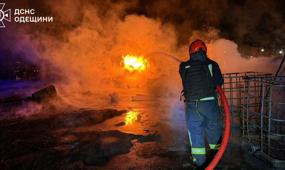 STATE EMERGENCY SERVICE OF UKRAI / via REUTERS