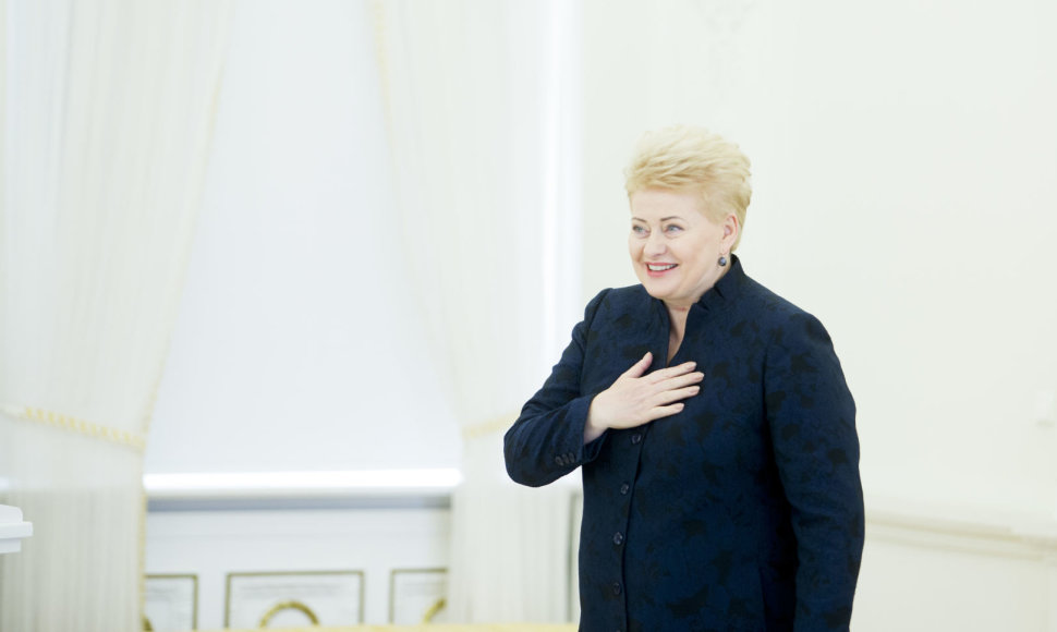 Prezidentė Dalia Grybauskaitė pasveikino Kurčiųjų vasaros olimpinėse žaidynėse medalius iškovojusius sportininkus