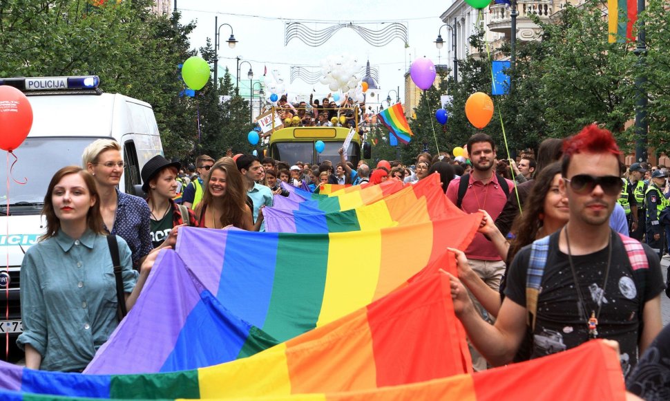 „Baltic Pride“ eitynės Vilniuje 2016 metais