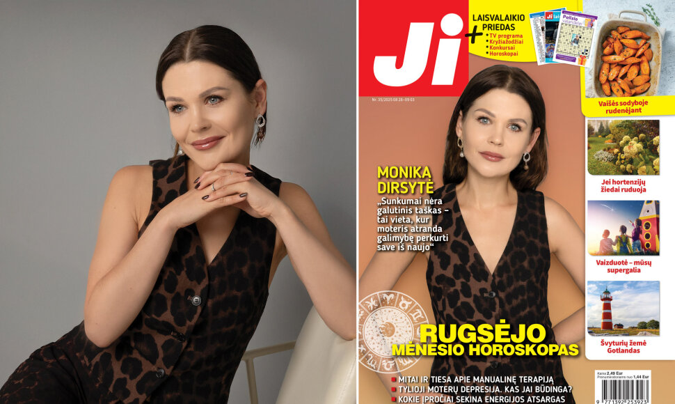 Monika Dirsytė / Žurnalo &bdquo;Ji&ldquo; Nr. 35 vir&scaron;elis 