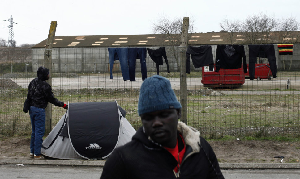Migrantai Prancūzijoje
