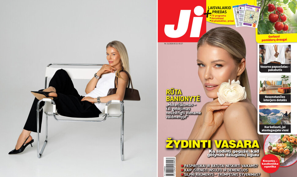 Rūta Banionytė / žurnalo „Ji“ Nr. 21 viršelis