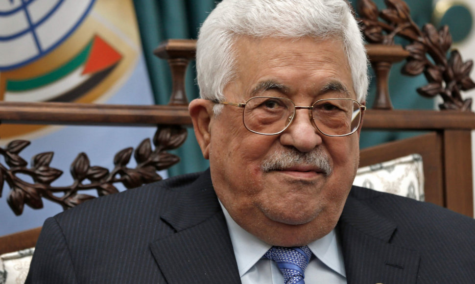 Palestiniečių prezidentas Mahmoudas Abbasas