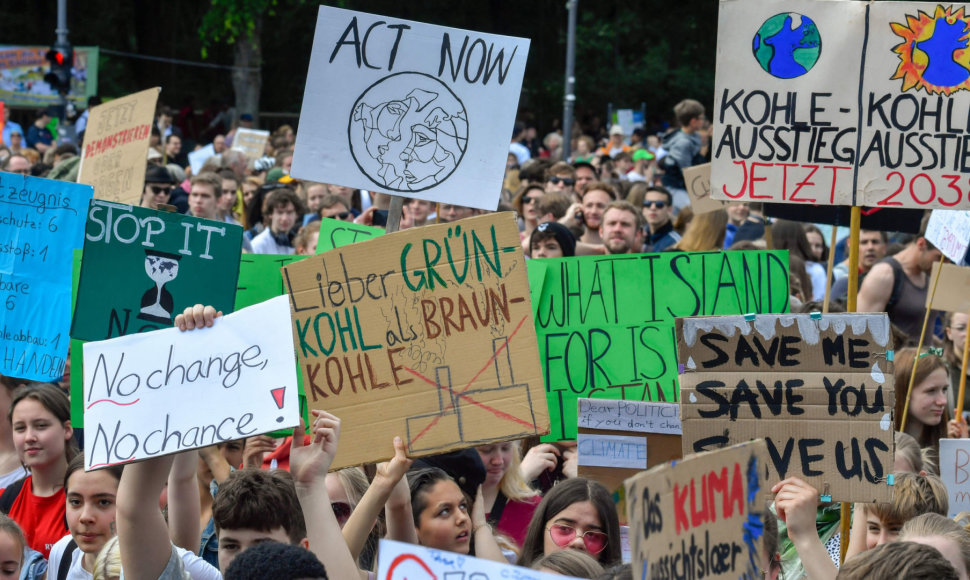 AfD jaunimo sparnas ragina partiją pakeisti nuostatas dėl klimato kaitos