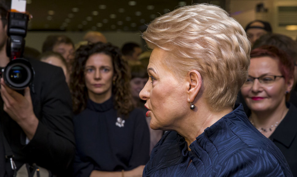 Susitikimas su kadenciją baigusia LR Prezidente Dalia Grybauskaite. Kalbina Deividas Jursevičius