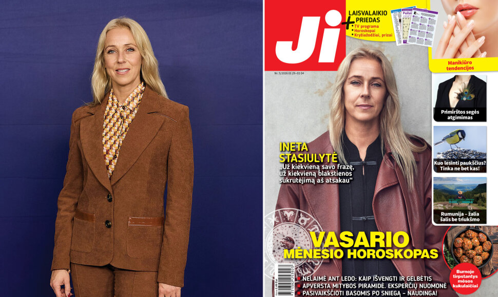 Ineta Stasiulytė / Žurnalo „Ji“ Nr. 5 viršelis