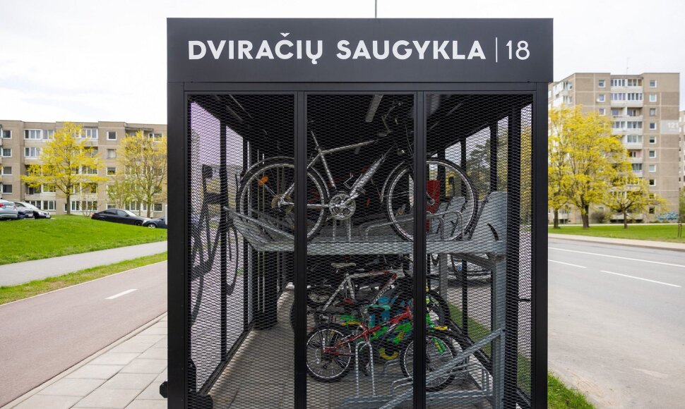 Dviračių saugykla