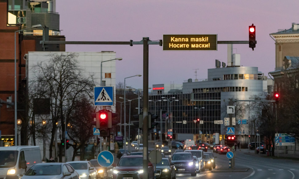 Talinas per pandemiją