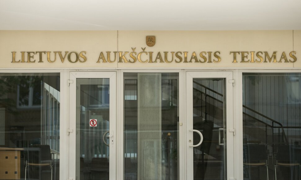 Žygimantas Gedvila/BNS nuotr. Lietuvos Auk&scaron;ciausiasis Teismas