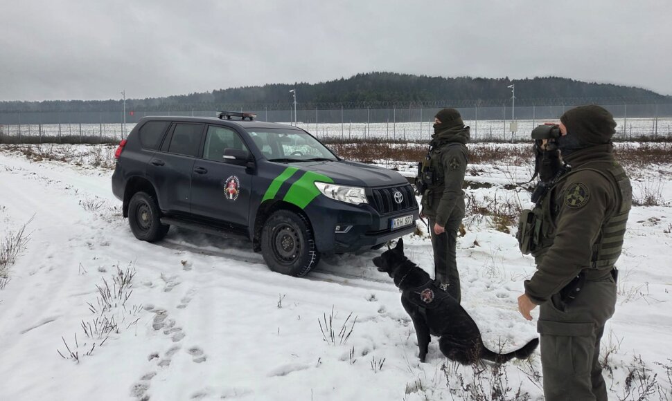 Pareigūnai pasienyje stiprina kontrolę