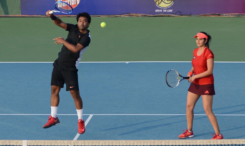 Leanderis Paesas ir Sania Mirza