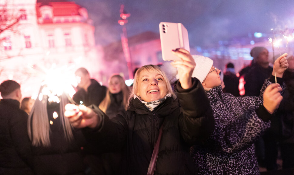 Vilnius sutinka 2024-uosius metus