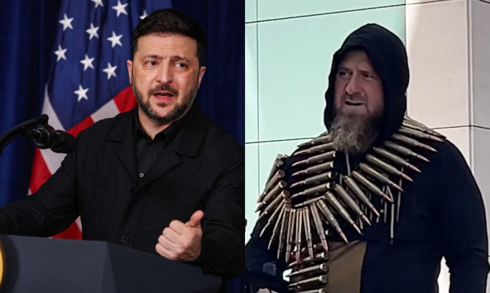 Volodymyras Zelenskis, Ramzanas Kadyrovas