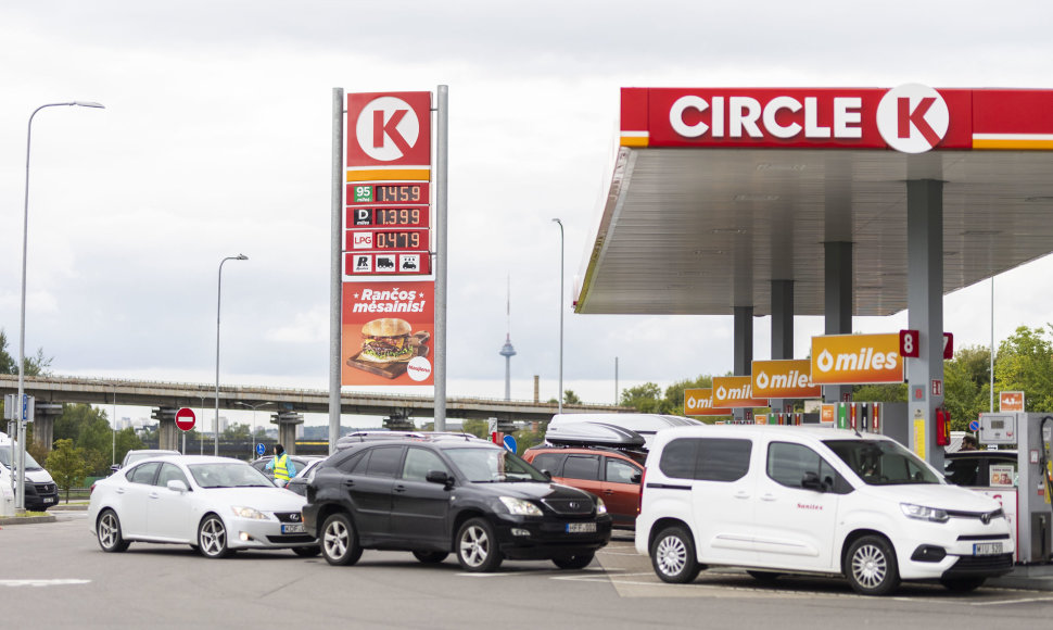„Circle K“ degalų kainos mažinimo iniciatyva