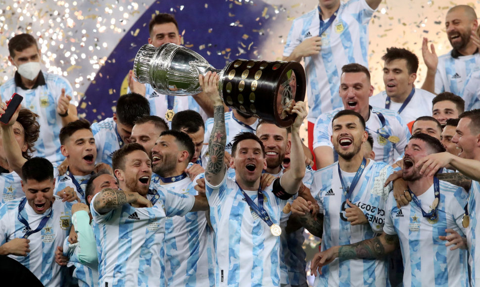 Argentina gins čempionų titulą