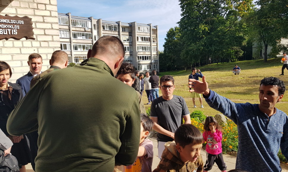 Afganistaniečių vertėjų šeimos įkurdintos Raseiniuose.