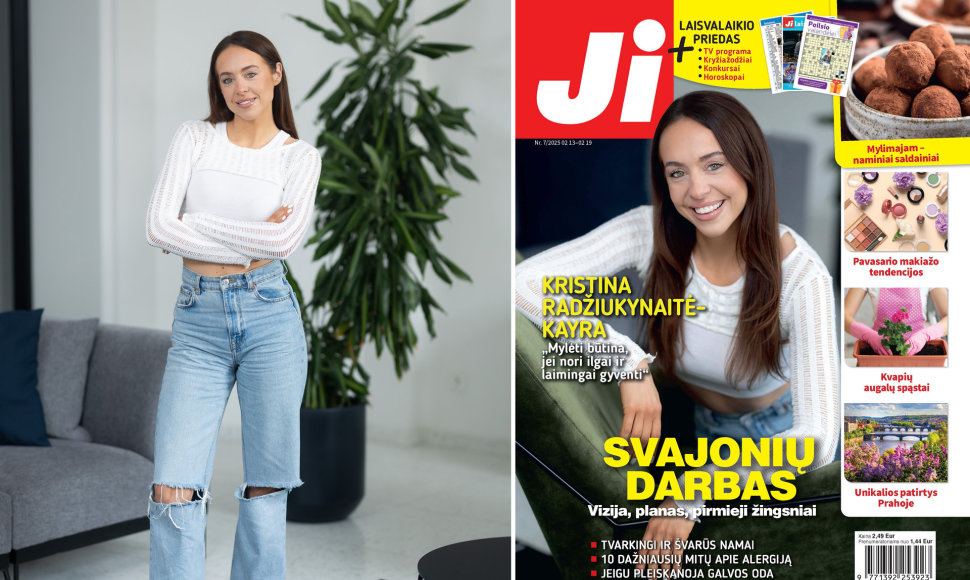 Kristina Radžiukynaitė-KaYra ir žurnalo „Ji“ Nr. 7