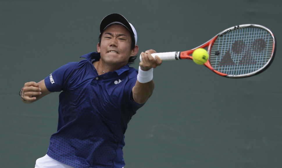 „Miami Open“: Feliciano Lopezas – Yoshihito Nishioka