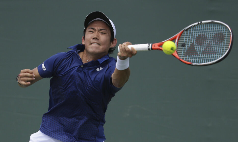 &bdquo;Miami Open&ldquo;: Feliciano Lopezas &ndash; Yoshihito Nishioka