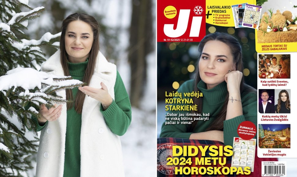 Kotryna Starkienė ir žurnalo JI Nr.51–52