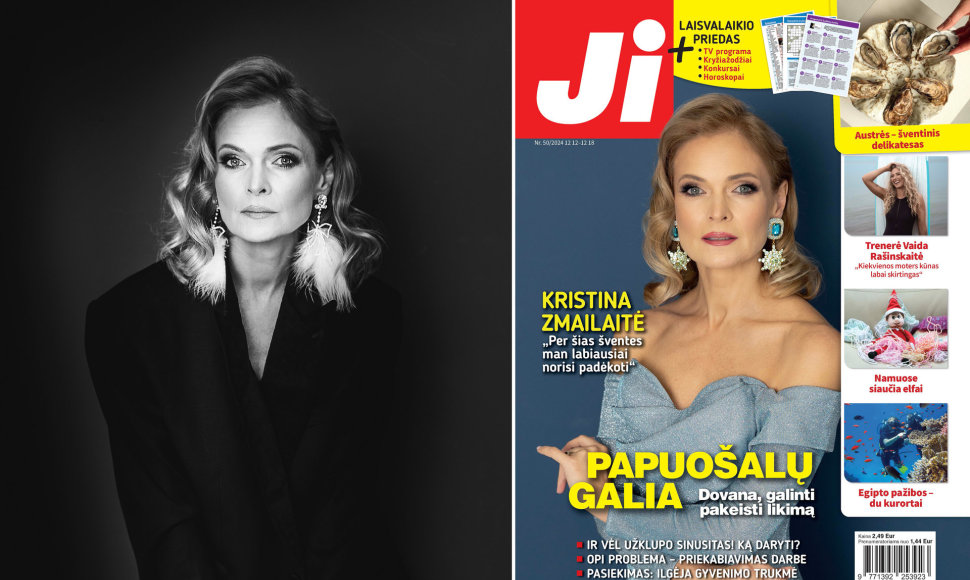 Kristina Zmailaitė ir žurnalo „Ji“ Nr. 50 