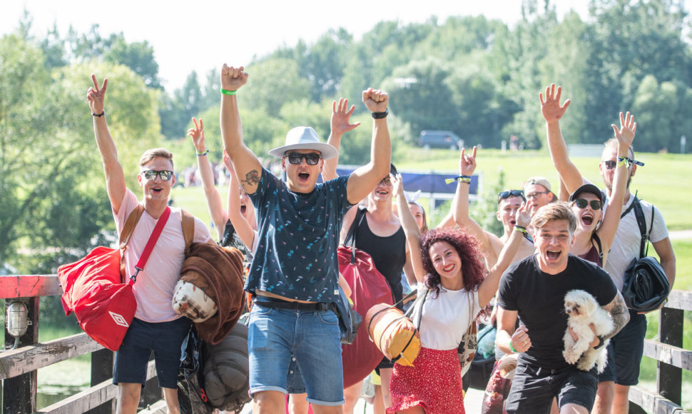 Festivalio „Radistai Village“ akimirka