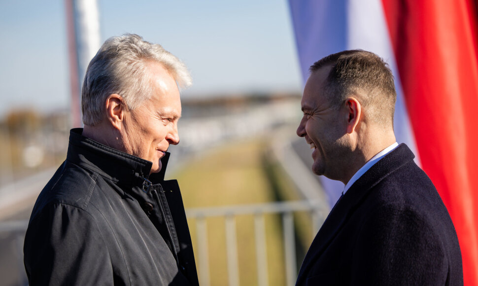 Gitanas Nausėda, Karolis Nawrockis