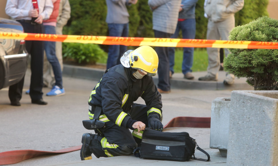 Mikalojaus Konstantino Čiurlionio menų mokykloje surengtos gaisro prastybos