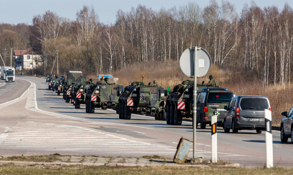 Vokietijos Padidinto budrumo brigados 91-asis pėstininkų bataliono perkėlimas į Lietuvą.