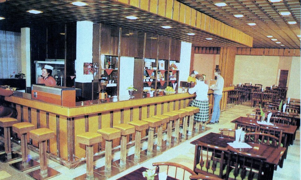 Skaičiavimo mašinų gamyklos valgykla 1986 m.