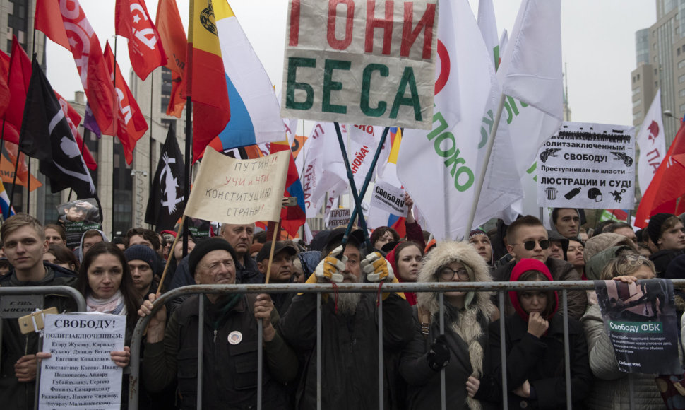 Protestas Maskvoje