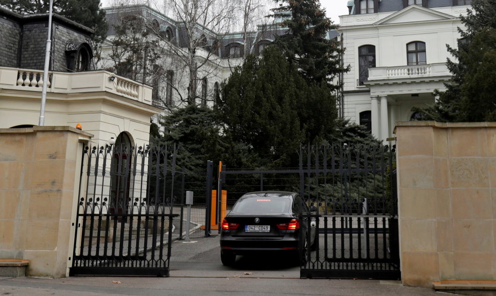 Rusijos ambasada Prahoje