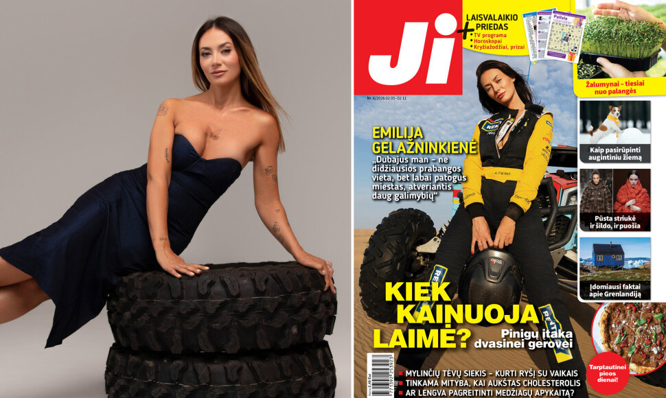 Emilija Gelažninkienė / Žurnalo &bdquo;Ji&ldquo; Nr. 6 vir&scaron;elis 