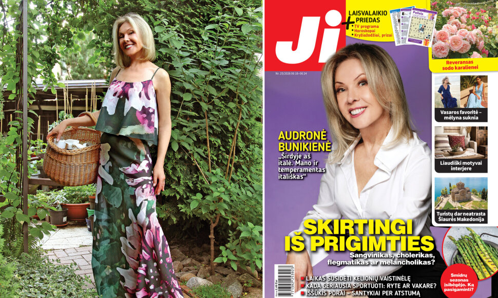 Audronė Bunikienė / žurnalo „Ji“ Nr. 25 viršelis