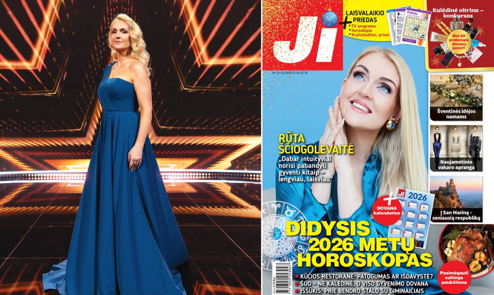 Rūta &Scaron;čiogolevaitė / Žurnalo &bdquo;Ji&ldquo; Nr. 51&ndash;52 vir&scaron;elis 