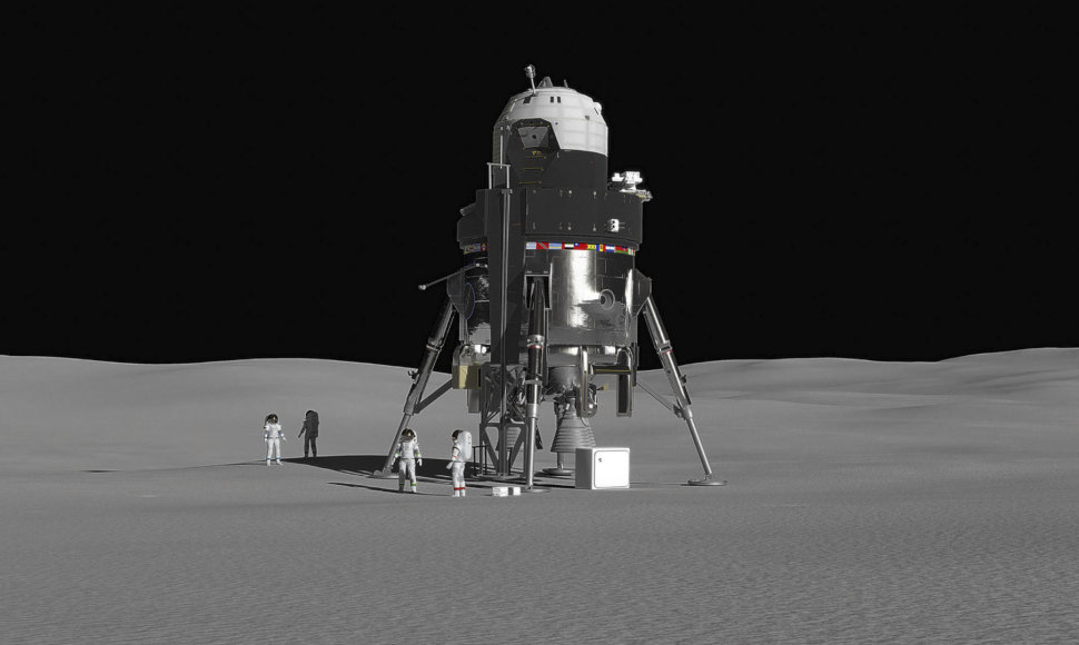 „Lockheed Martin“ nusileidimo Mėnulyje modulio konceptas