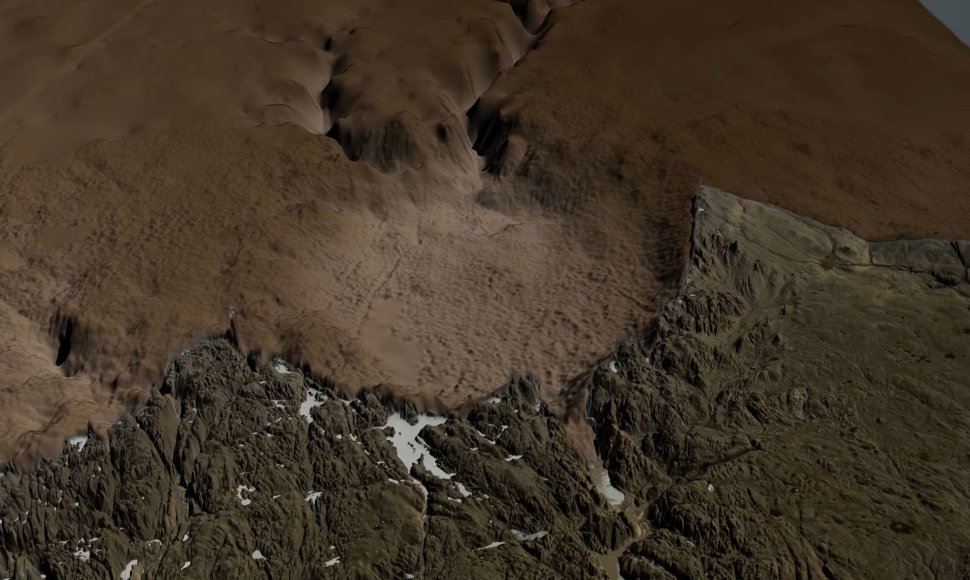 Krateris Grenlandijoje