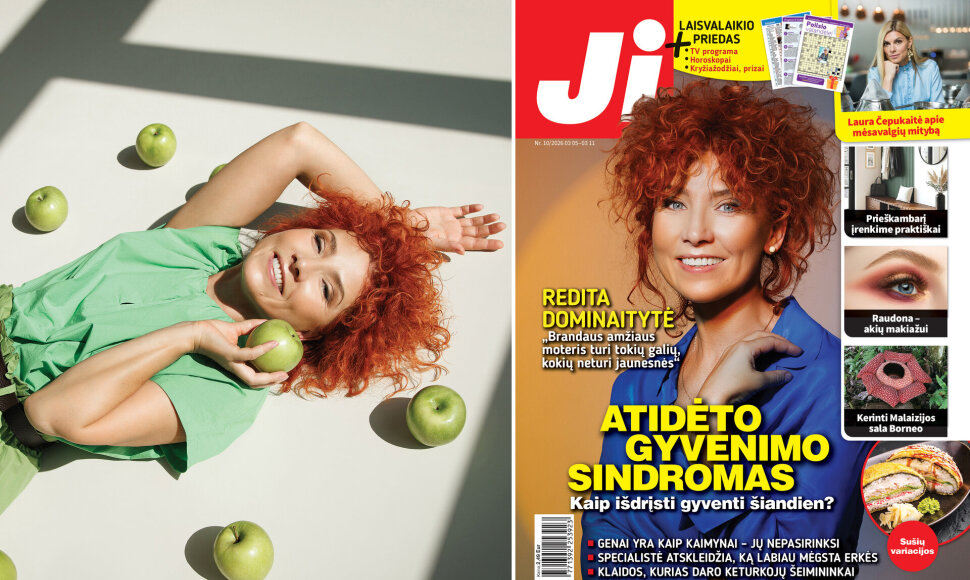 Redita Dominaitytė / Žurnalo &bdquo;Ji&ldquo; Nr. 10 vir&scaron;elis 