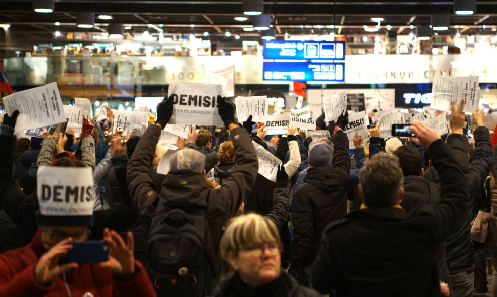 Protestas Prahoje