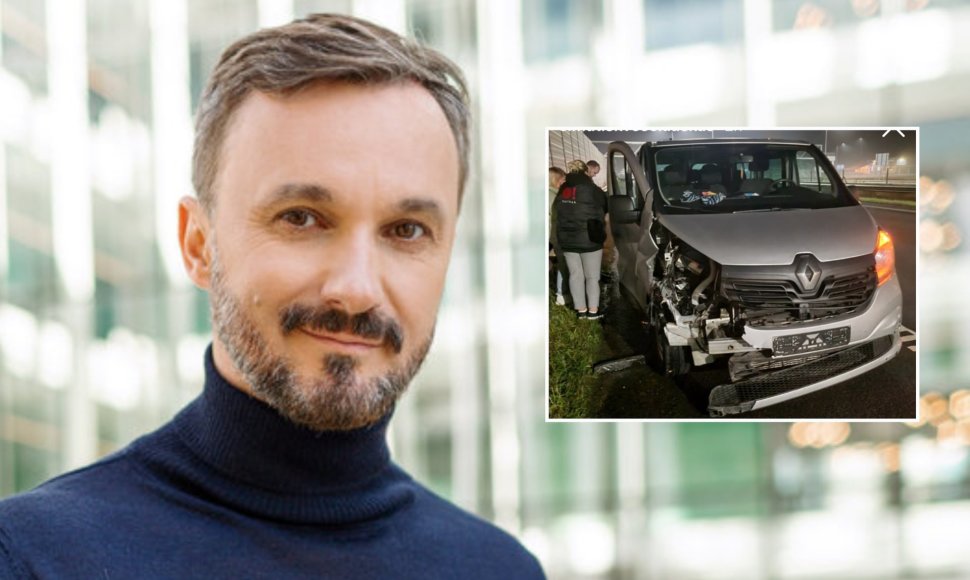 Eimutis Kvoščiauskas pateko į autoįvykį