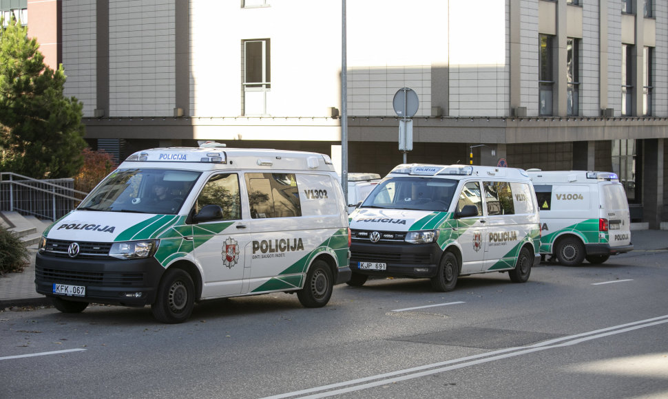 Policijos pajėgos prie Oslo Namų