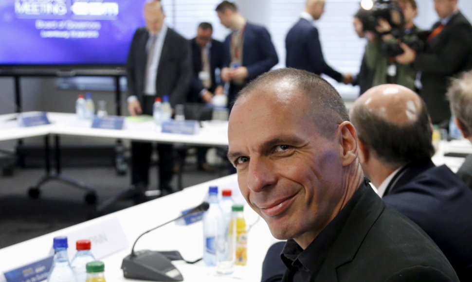 Graikijos finansų ministras Janis Varoufakis