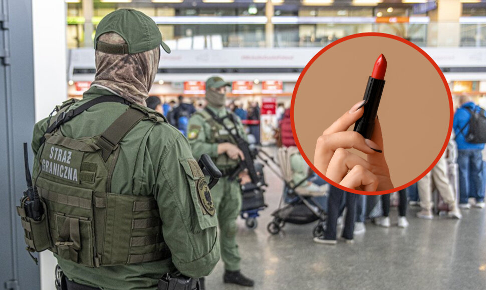Varšuvos oro uoste moteris lūpdažiu užsirašė žodį „bomba“