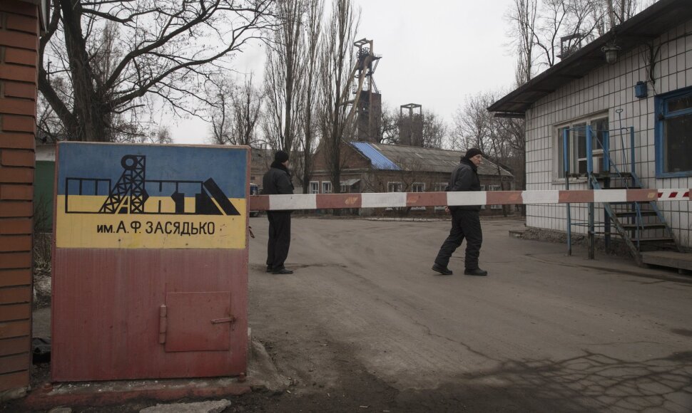 Ukrainos anglių kasyklą sudrebino sprogimas