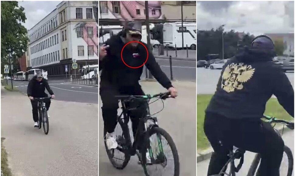 Užfiksuotas dviratininkas Kaune