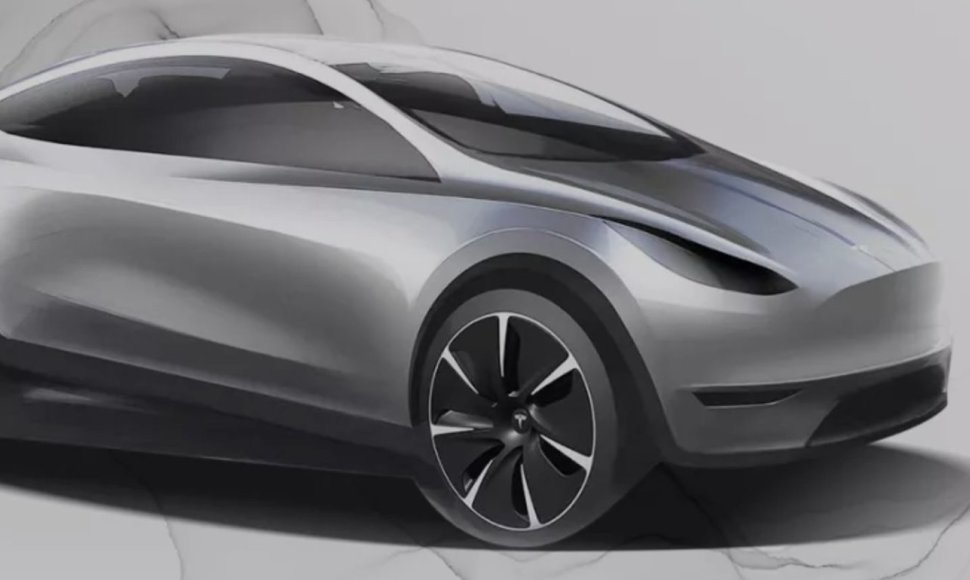 Būsimasis „Tesla“ elektromobilis?