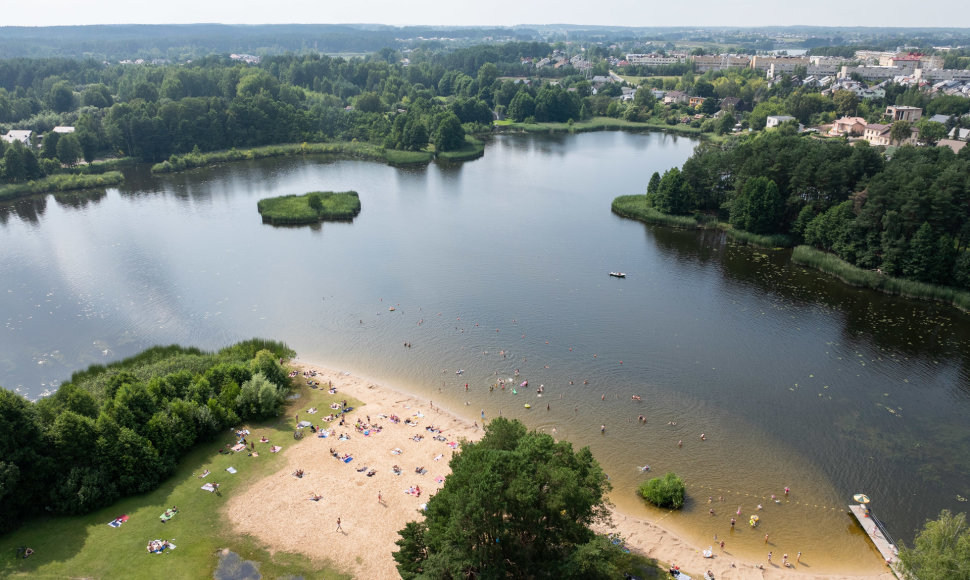 Karšta šeštadienio popietė Vilniuje