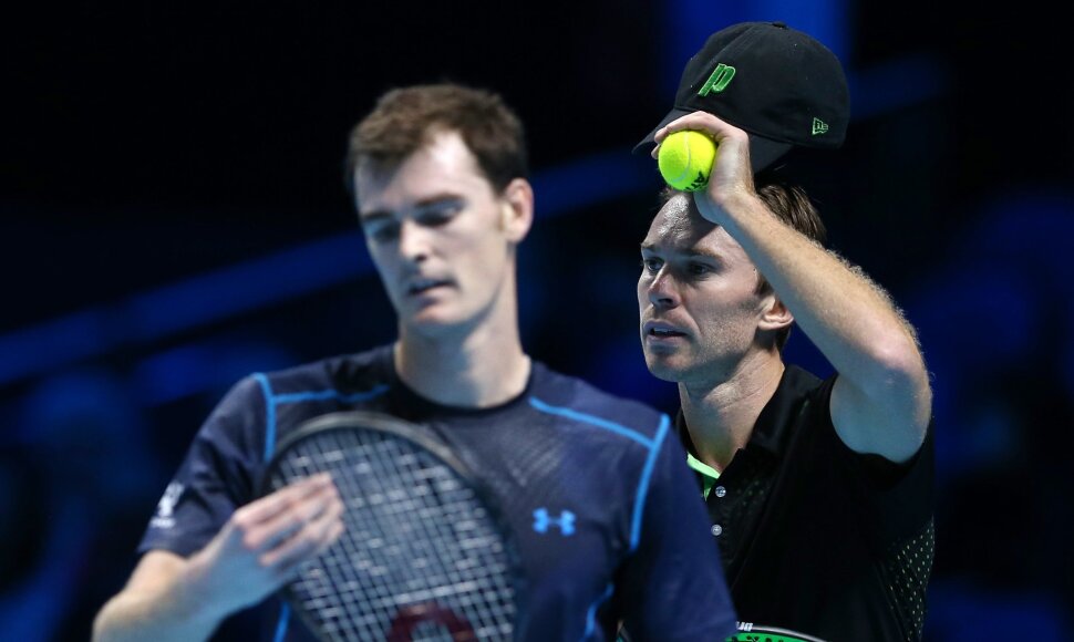 Jamie Murray ir Johnas Peersas