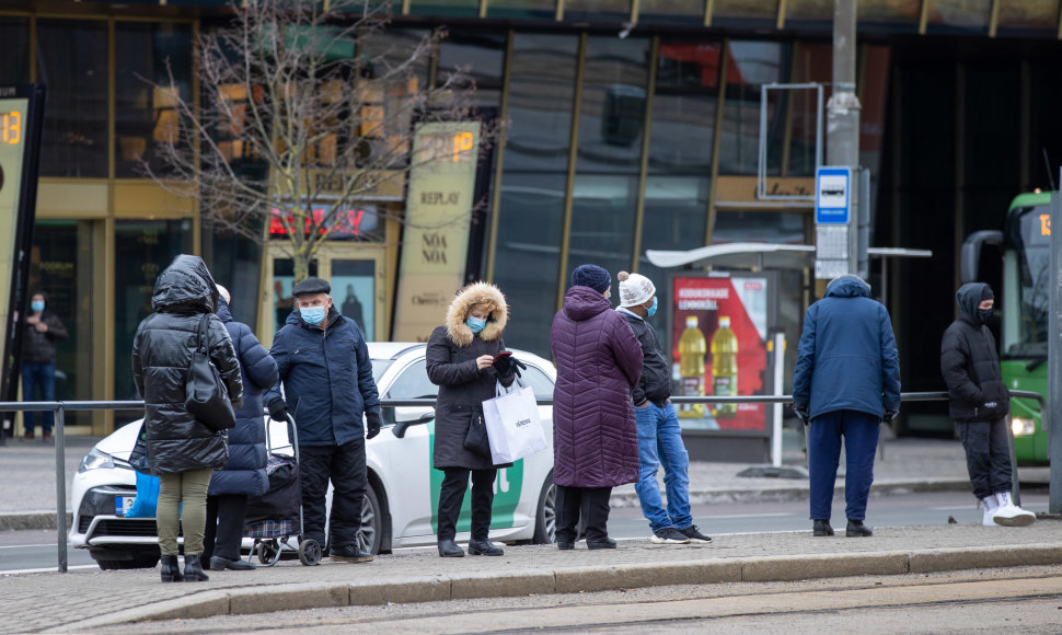 Talinas per pandemiją