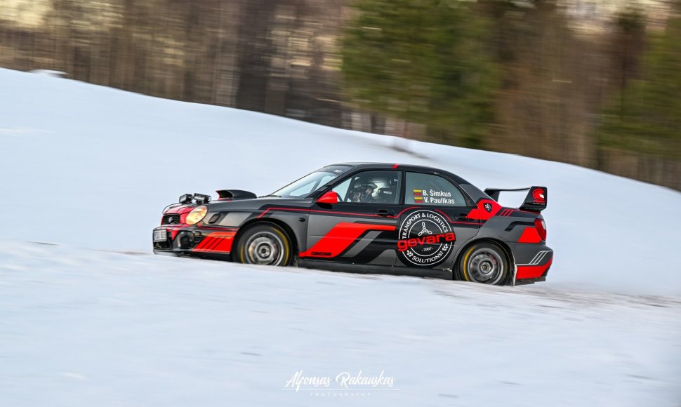 „Gevara Punks Racing“ komanda „7bet Winter Rally Aukštaitija“ varžybose